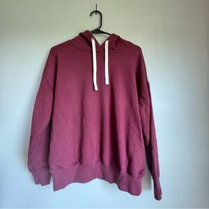 Womens's Burgundy Hoodie